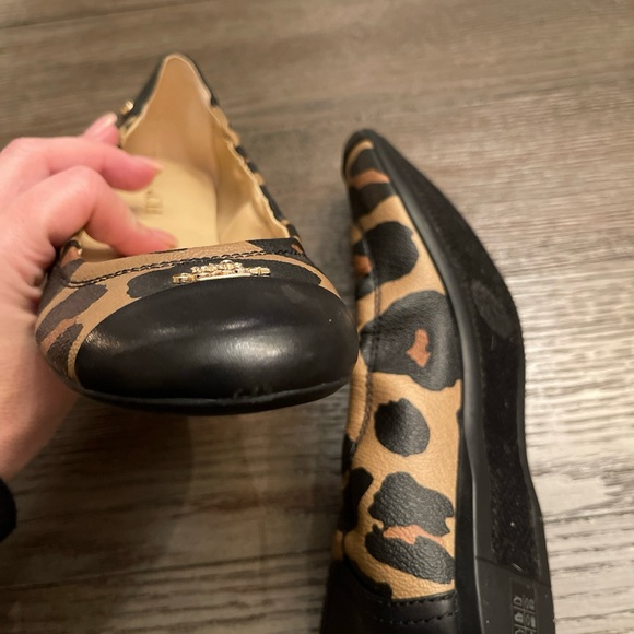 Coach Leopard pattern flats - Picture 5 of 10